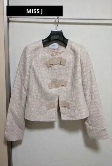 MISS J 노카라 자켓 베이지 계열