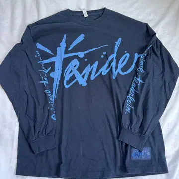 새상품급 텐더 로인 롱 T 네이비 TEE 2D 긴팔 XL