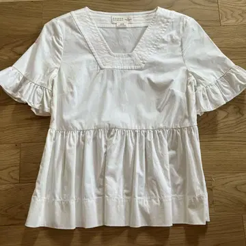 Kate spade 소매 플레어 탑 XS(일본 사이즈 S~M)