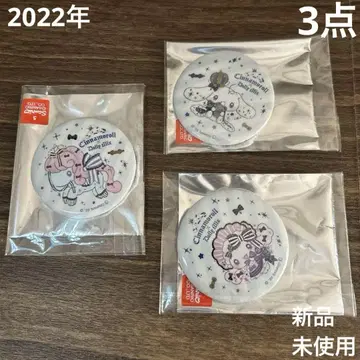 2022년 산리오 시나모롤 도리 믹스 캔뱃지 3종