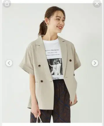 그린 라벨 릴랙싱 프렌치 슬리브 자켓 셔츠 베스트 베스트