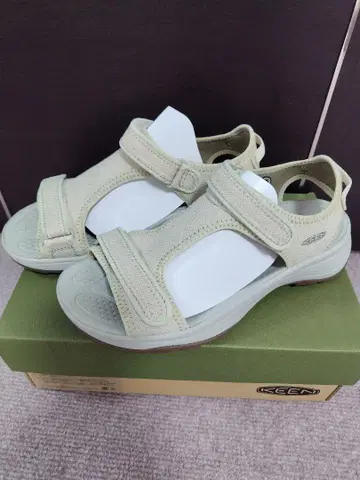 타임 특가 KEEN 아스토리아 허리 샌들 캔버스 US8 25cm