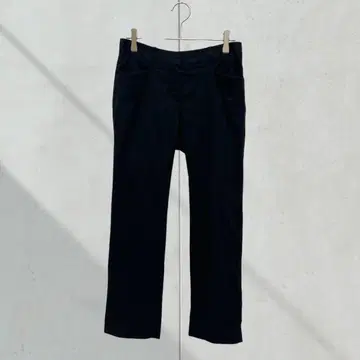 2379 [띠어리 럭스] 팬츠 린넨 블랙 34 크롭 기장 성인용