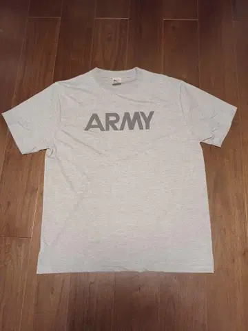 미군 US.ARMY 8415-01-465-7090 티셔츠 그레이