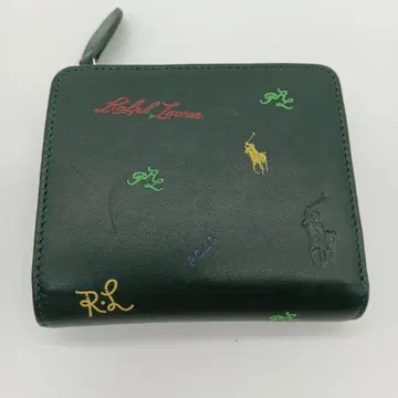 2-2472 폴로 랄프 로렌 멀티 컬러 로고 지갑