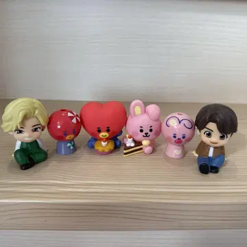 BTS 미니 피규어 6종 세트