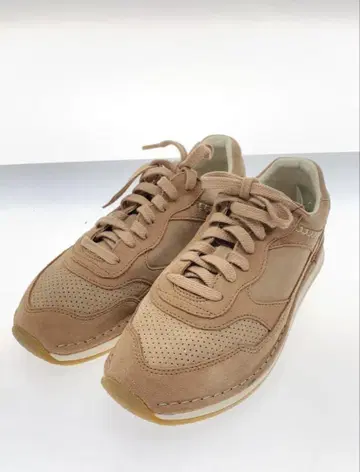 새상품급 Clarks 클락스 로우 컷 스니커즈 23.5cm 베이지 계열