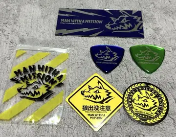 MAN WITH A MISSION 스티커 세트 5종