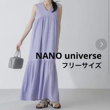 nano universe 나노 유니버스 롱 티어드 원피스