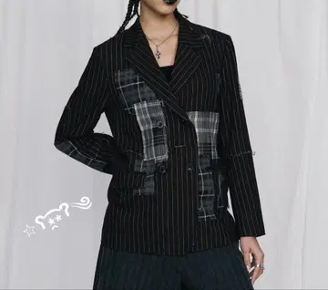 후즈후 갤러리 SixM 패치워크 테일러드 자켓