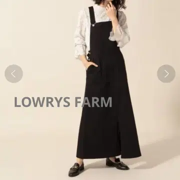 LOWRYS FARM 로리즈팜 살로펫 스커트 블랙