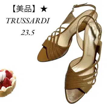 트루사르디 TRUSSARDI 샌들 스트랩 23.5 힐