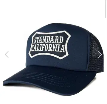 SD Basic Logo Patch Mesh Cap 네이비