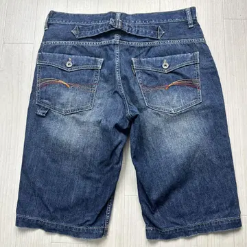 pazzo denim store 데님 하프 팬츠 L 실측치수 W84
