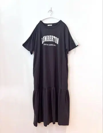 프릭스스토어 레이스 도킹 로고 원피스 티셔츠 원피스