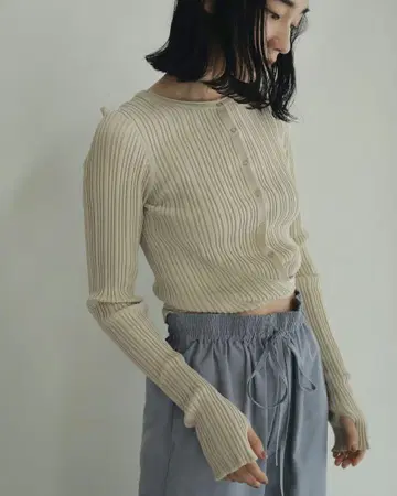 아누케 캐시코어 니트 카디건