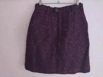 MOUSSY 마우지 미니 스커트 트위드