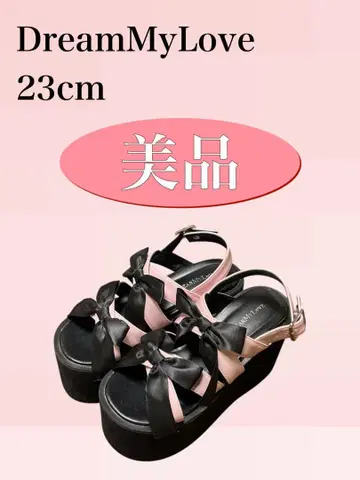 DreamMyLove 리본 샌들 23cm