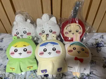 치이카와 BIG 봉제 인형 6종 세트 텐시 파자마 호박 비오는 날 생일
