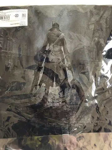 Bloodborne 프린트 티셔츠 (사냥꾼) 블랙 XL