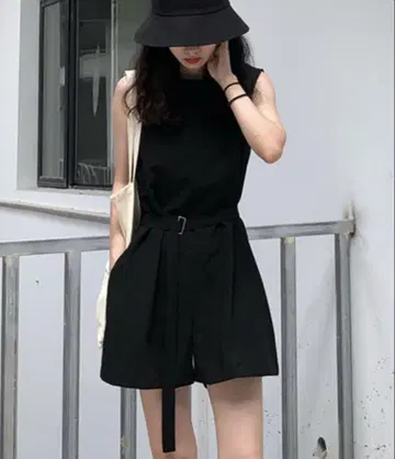 숏 팬츠 올인원