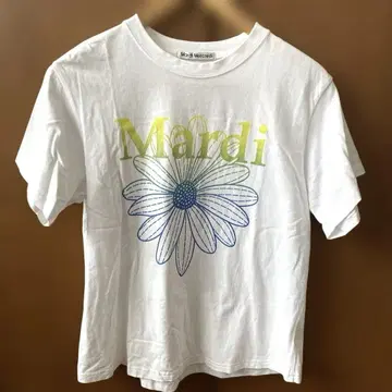 Mardi Mercredi 마르디메크르디 로고 티셔츠 프리 사이즈