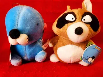 보노보노 아라이구마 군 봉제 인형 토루토루 포수