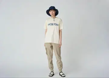 SNOW PEAK 베이지 카고 팬츠