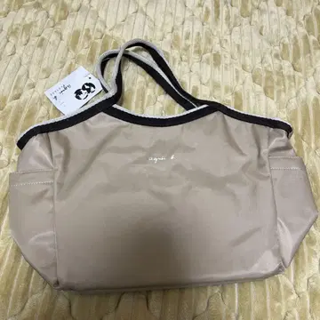 21 [택 포함 미사용 새상품] 애니에스 베이 핸드백 토트 베이지