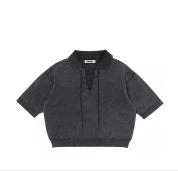 레이스 업 스키퍼 NKNIT
