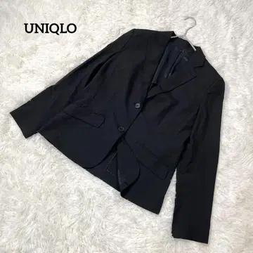 유니클로 테일러드 자켓 블랙 L 오피스 1688