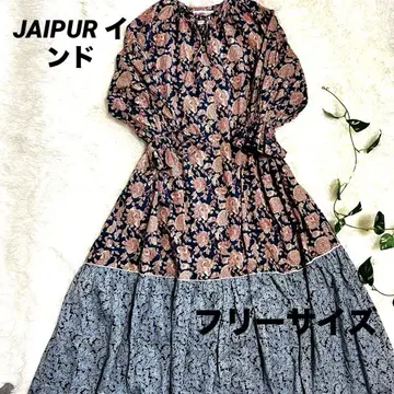 JAIPUR 인도 절개 원피스 스튜디오 클립 F 사이즈