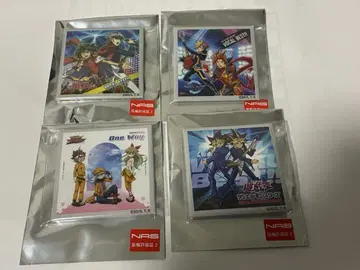 유희왕 DM VRAINS ARC-V 고러쉬 CD 자켓 캔뱃지 세트