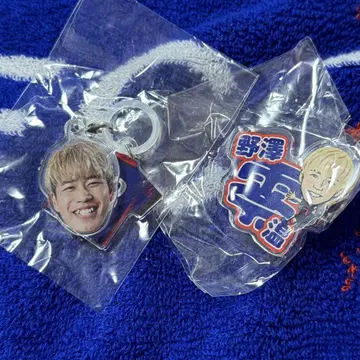 FC 도쿄 캐릭터 아크릴 배지 멀티 마커 노자와 레이온 세트 노자와