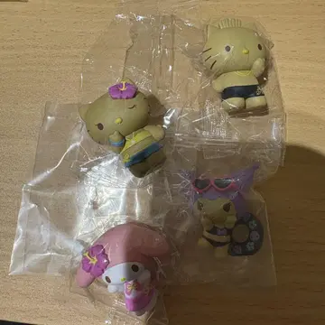 모두 함께 바캉스 산리오 피규어 가챠 일광화상 키티 다니엘