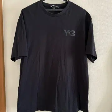 Y-3 블랙 티셔츠