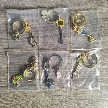 제일복권 킹덤하츠 G상 키블레이드 참 컬렉션 6종