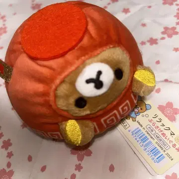 리락쿠마 라면 매달린 봉제 인형