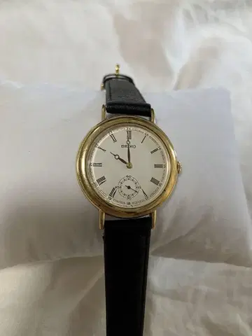 작동 제품 SEIKO 스몰 세컨드 2G28-606A 여성용 손목시계