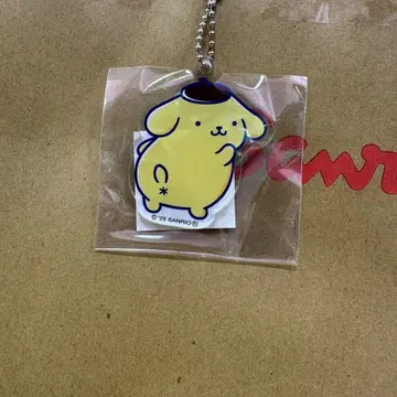 감사 팩 폼폼푸딩 아크릴 키링