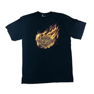 할리데이비슨 Harley-Davidson 파이어 티셔츠 XL