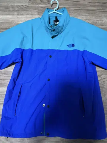 THE NORTH FACE 나일론 자켓 파랑 스카이블루