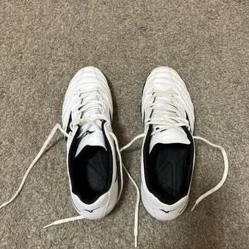 Mizuno 축구화 화이트/블랙