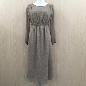 슬로브 이에나 도트 무늬 시어 원피스 F0702B10