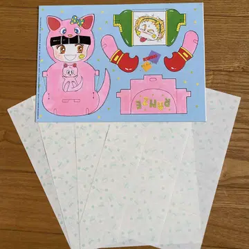 리본 부록 토키메키 투나이트 란제 쇼와 레트로 메모 스탠드 이케노 코이