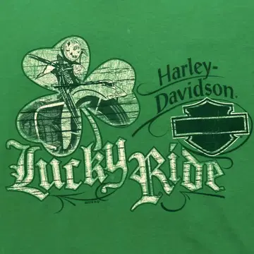 할리데이비슨 Harley-Davidson 클로버 티셔츠