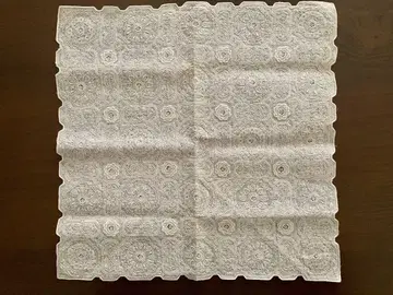 스와토 자수 손수건 약 30cm x 30cm