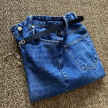 자라 와이드 레그 데님 EUR34