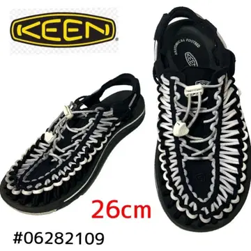 KEEN 유니크 스포츠 샌들 26cm 블랙/화이트
