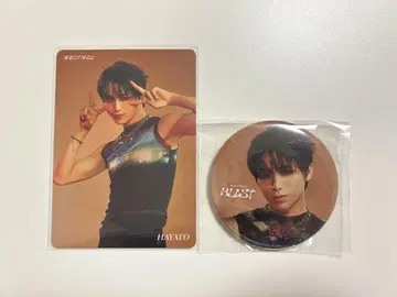 ONE N' ONLY HAYATO 트레이딩 카드 캔뱃지 세트